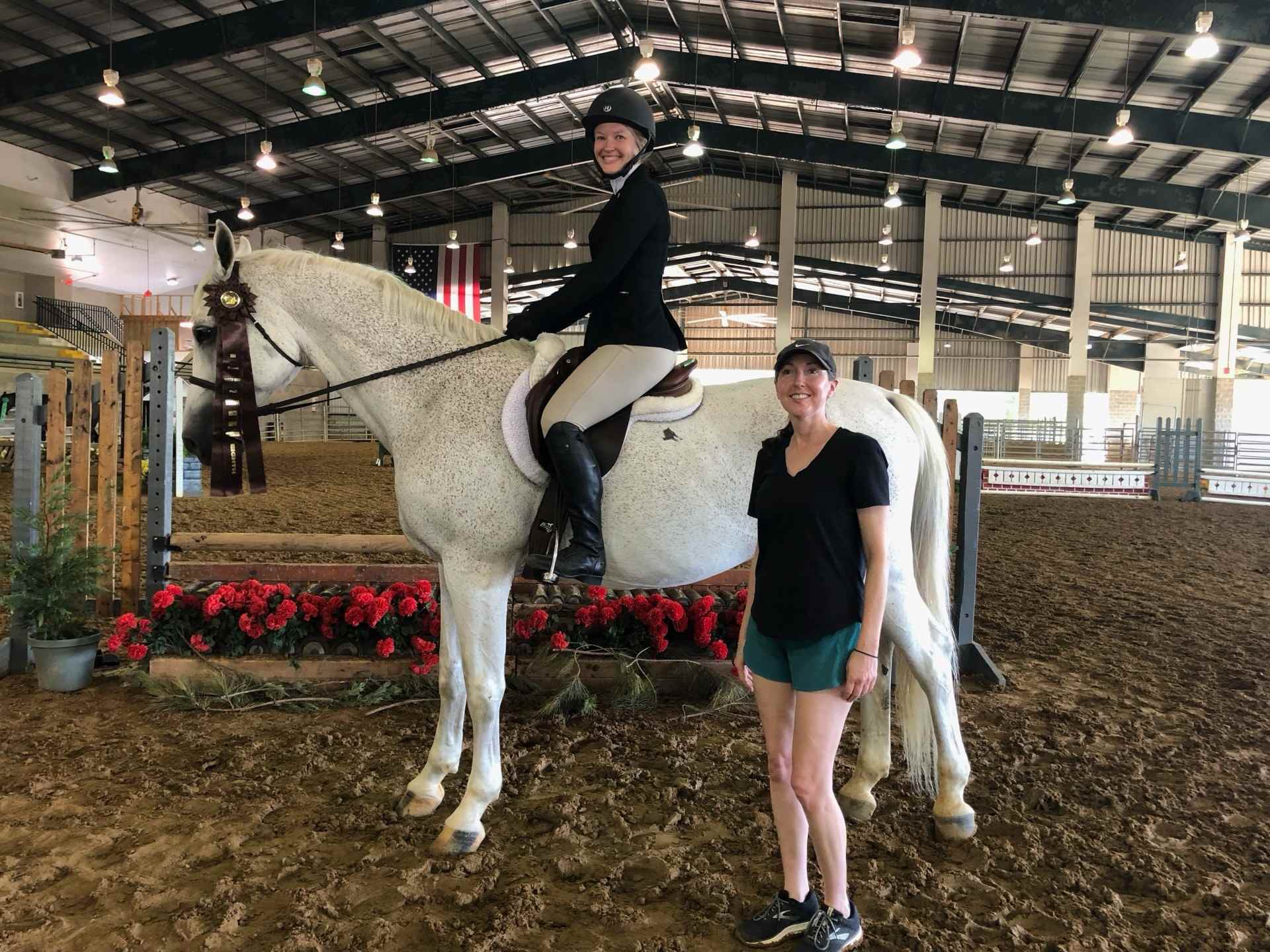 Melissa Pippin on a Horse